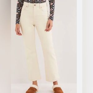 Boden Rigid Cropped Flare Jeans Size 10 US
